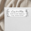 Search for hand drawn return address labels Floral