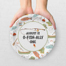 Search for fish birthday plates Reel in the fun