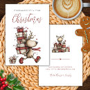 Search for reindeer christmas cards Whimsical