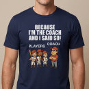 Search for baseball coach humor tshirts Funny