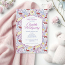 Search for baby showe invitations Wildflowers