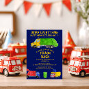 Search for trash truck birthday invitations Dump everything