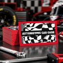 Search for checkered flag business cards Automotive