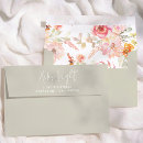 Search for bridal shower envelopes Floral