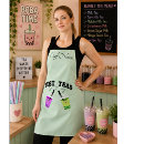 Search for bubble tea aprons Pearl milk tea
