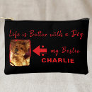 Search for dot cosmetic bags Red