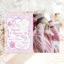 Search for popcorn birthday invitations Girls sleepover