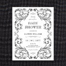 Search for goth baby shower invitations Vintage