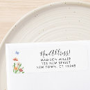 Search for botanical garden return address labels Wildflowers