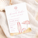 Search for beach babe cards invites Seashells