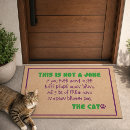 Search for cat doormats Pet humour