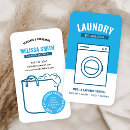 Search for washing laundry business cards Dry cleaning