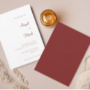 Search for burgundy black wedding invitations Minimalist