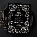 Search for goth 4x5 invitations Vintage