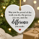 Search for nurse thank you christmas tree decorations Teacher