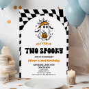 Search for two spooky birthday invitations For kids