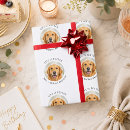 Search for retriever wrapping paper Xmas