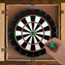 Search for black and red dartboards White