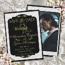 Search for embossed save the dates Elegant