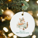 Search for fox christmas tree decorations Whimsical