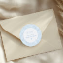 Search for light blue and white stickers Boy baby shower