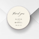 Search for ivory wedding stickers Typography
