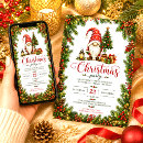 Search for gnome christmas invitations Family christmas party