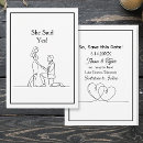 Search for big day invitations Black and white