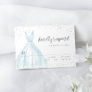 Search for cinderella shower invitations Watercolor