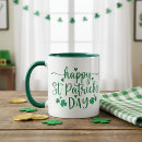 Search for green heart mugs St patrick's day
