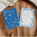 Search for elegant royal blue wedding invitations Butterfly