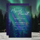 Search for night light Aurora borealis