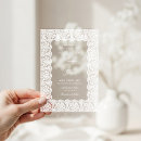 Search for acrylic wedding invitations White
