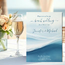 Search for serenity blue wedding invitations Modern