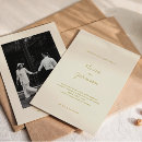 Search for beige wedding invitations Chic
