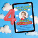 Search for cloud birthday invitations Girl