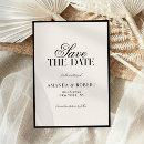 Search for classic save the dates Minimalist