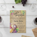 Search for wine lover invitations Aged to perfection
