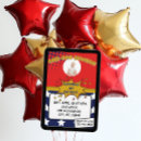 Search for superhero 1st birthday invitations First