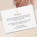 Search for religious funeral thank you cards Elegant