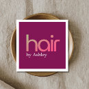 Search for red rose business cards Hairdresser