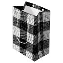 Search for black and white checkered gift bags Buffalo check
