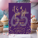 Search for 65th birthday invitations Typography
