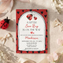 Search for ladybird invitations Little love bug