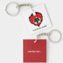 Search for valentines square key rings Animal