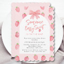 Search for berry sweet baby girl shower invitations Pink