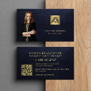 Search for real estate broker business cards House logo