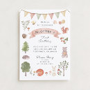 Search for wild one invitations Woodland