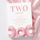 Search for doughnut party invitations Second
