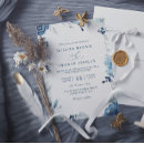Search for shades of blue invitations Rustic